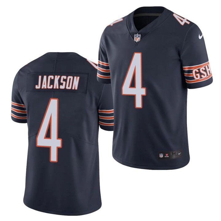 Men Chicago Bears #4 Eddie Jackson Nike Navy Limited NFL Jersey->chicago bears->NFL Jersey